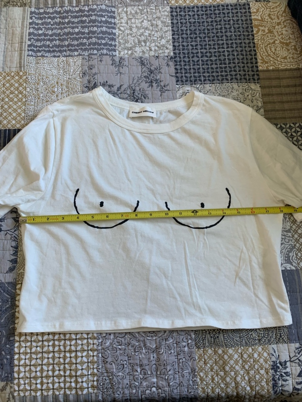 Graphic Tittie Crop Tee - Picture 7 of 7